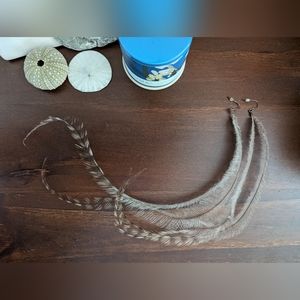 Emu Feather Earrings